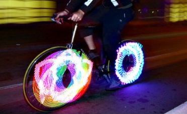 光りモノウォッチ。自転車用ＬＥＤホイールライト – 株式会社ラセンス 